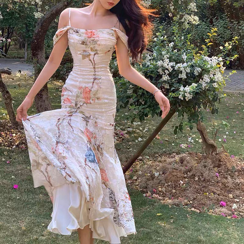 Elegant Floral Dress