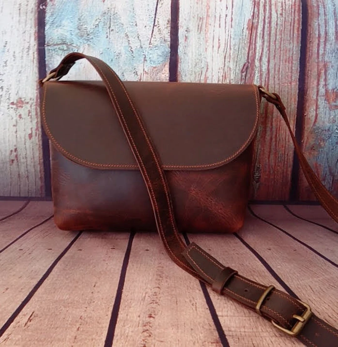 Leather Crossbody Bag