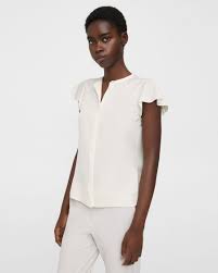 Ruffle Sleeve Top