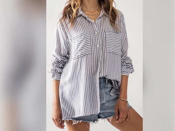 Striped Summer Blouse