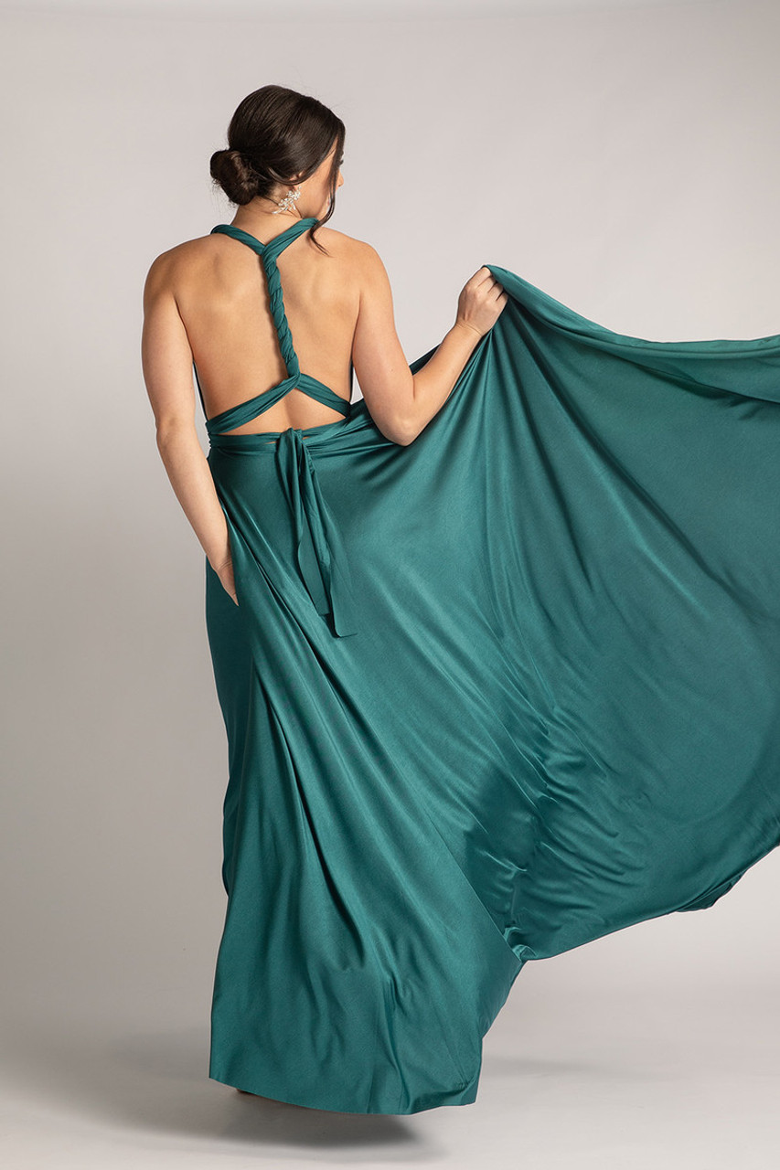 Luxe Satin Evening Gown
